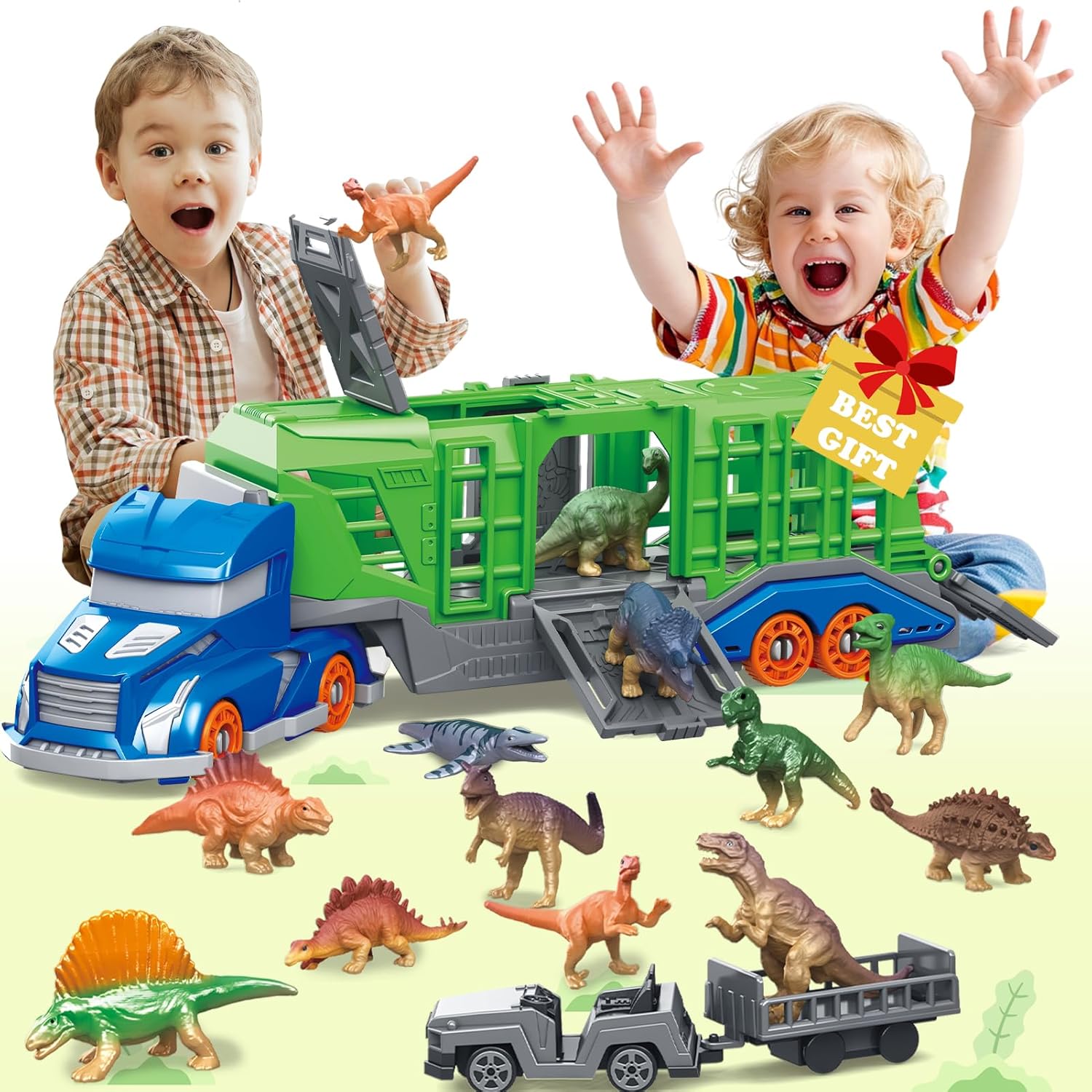 Kids Toys 3 Year Old - Набор игрушек «Транспортные средства для перевозки