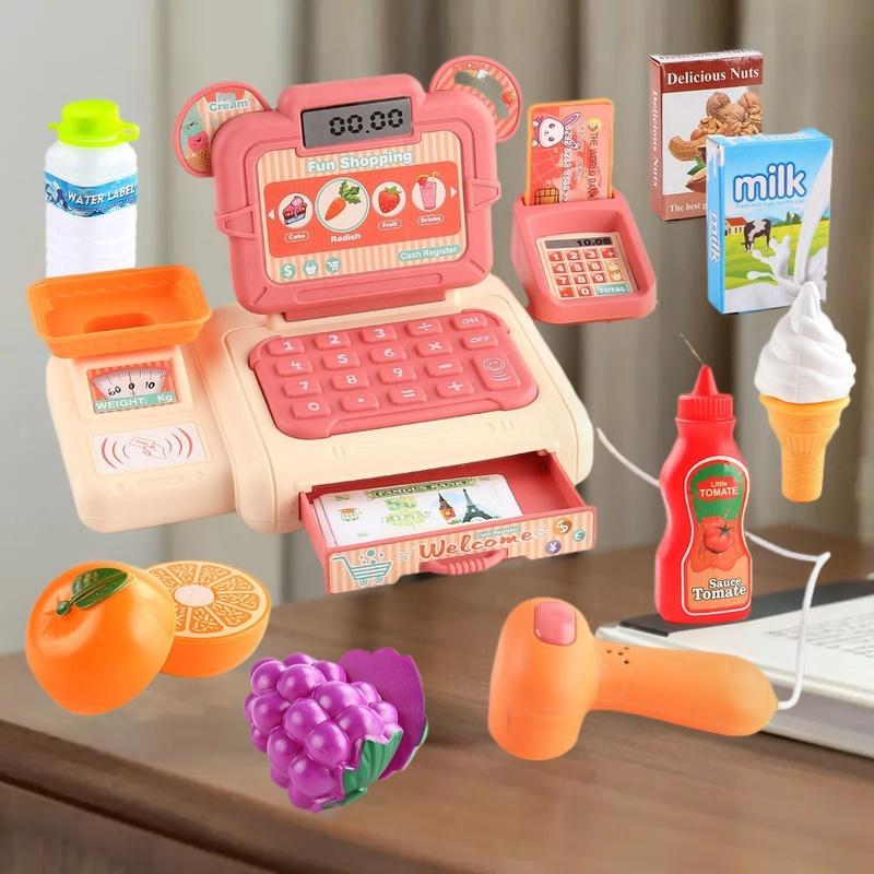 Toy Cash Register - Набор игрушек для виртуальных покупок для