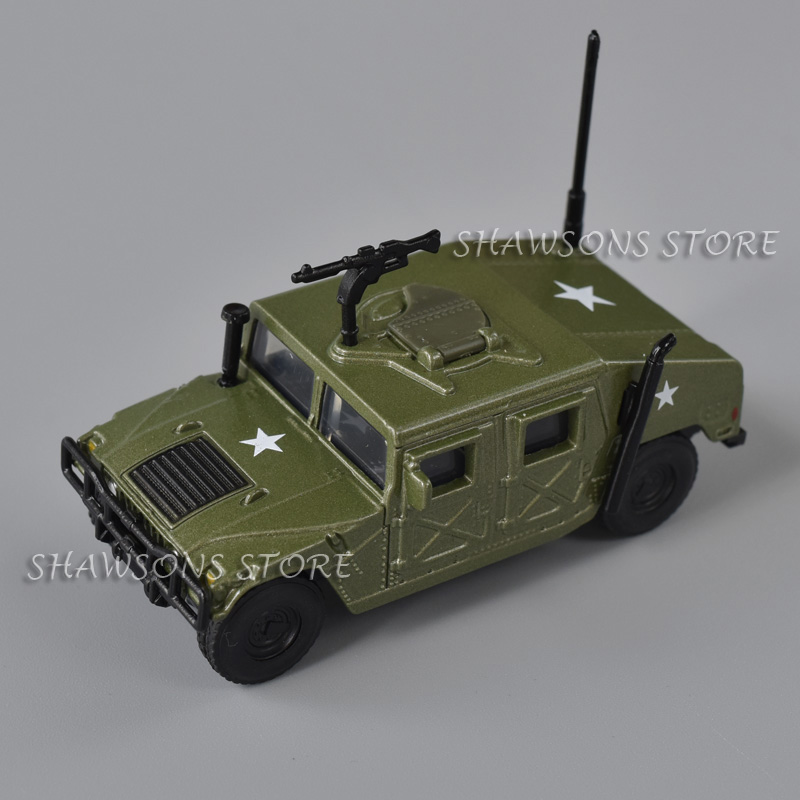 Kids Toys 3 Year Old - Металлическая модель военного автомобиля KDW 1:64,